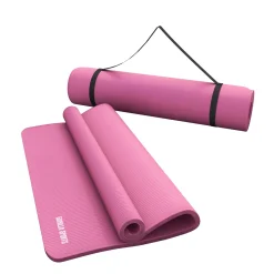 Yogamatte mit Tragegurt 190 x 60/100 x 1,5 cm