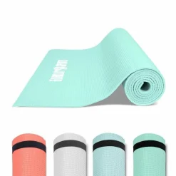 Yogamatte PVC mit Tragegurt 60 cm Breite und 0,5 cm Dicke